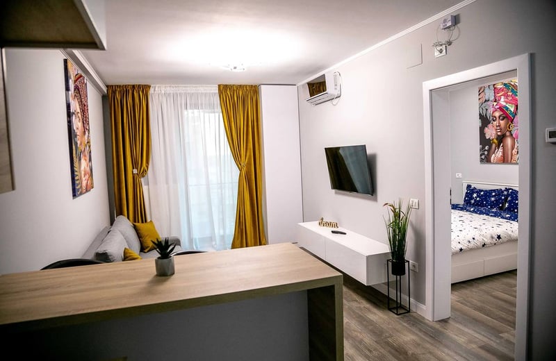 Аренда комфортной 2-комнатной квартиры, Tomis Park, Констанца, Румыния